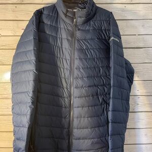 Columbia Sportswear Company Blue Puffer Jacket Lightweight Insulated